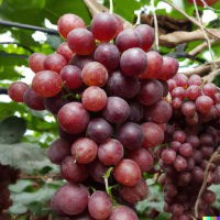 Vitis Vanessa ®, Kernlose Weintraube, 80-100 cm, im 3-l-Container (Ø 19 cm) inkl. Dünger